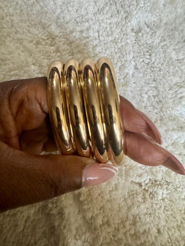 Ladies Bangles 4 Set Stainless Steel